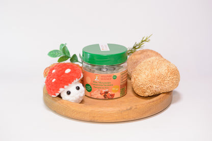 Мікс міцелію Їжовика з Мухомором червоним, 60 капсул по 0.5 г