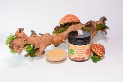 Мухомор червоний, капелюшки мелені