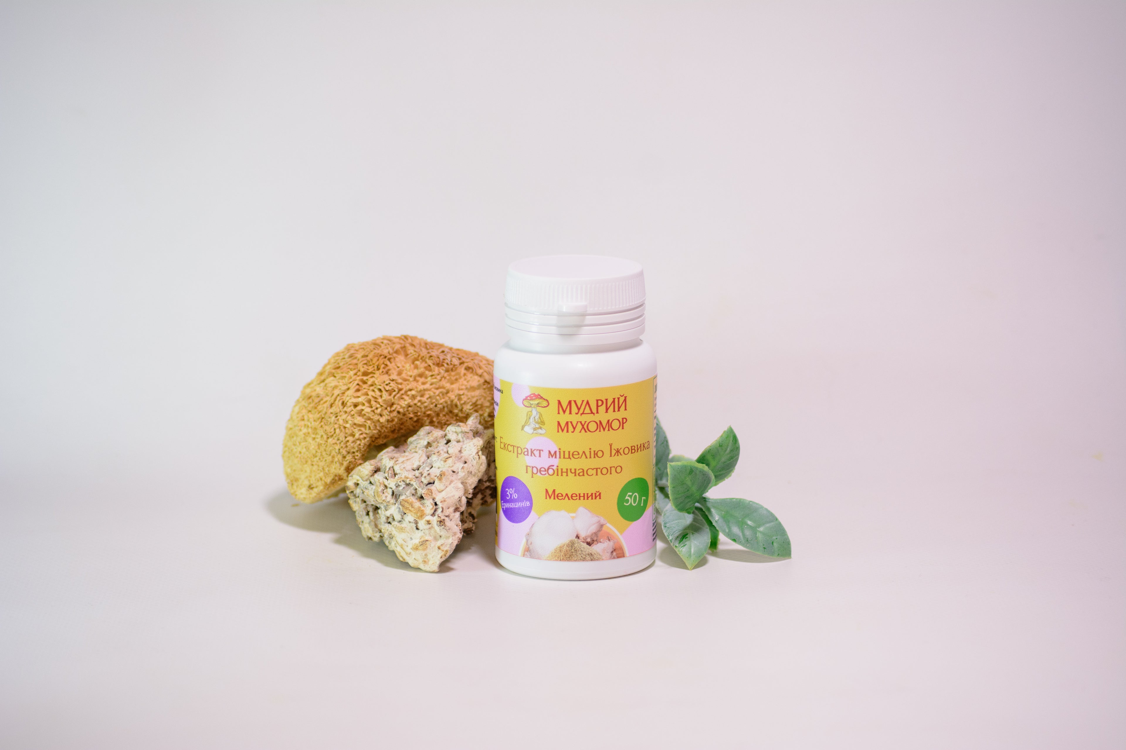 Екстракт міцелію Їжовика гребінчастого 10:1 мелений