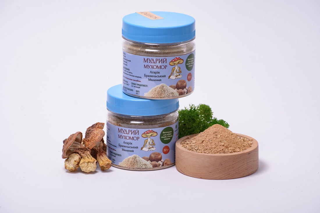 Агарік бразильський мелений