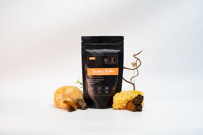 Грибна кава на фініковій основі, без кофеїну