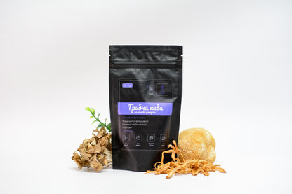 Грибна кава на основі цикорію, без кофеїну