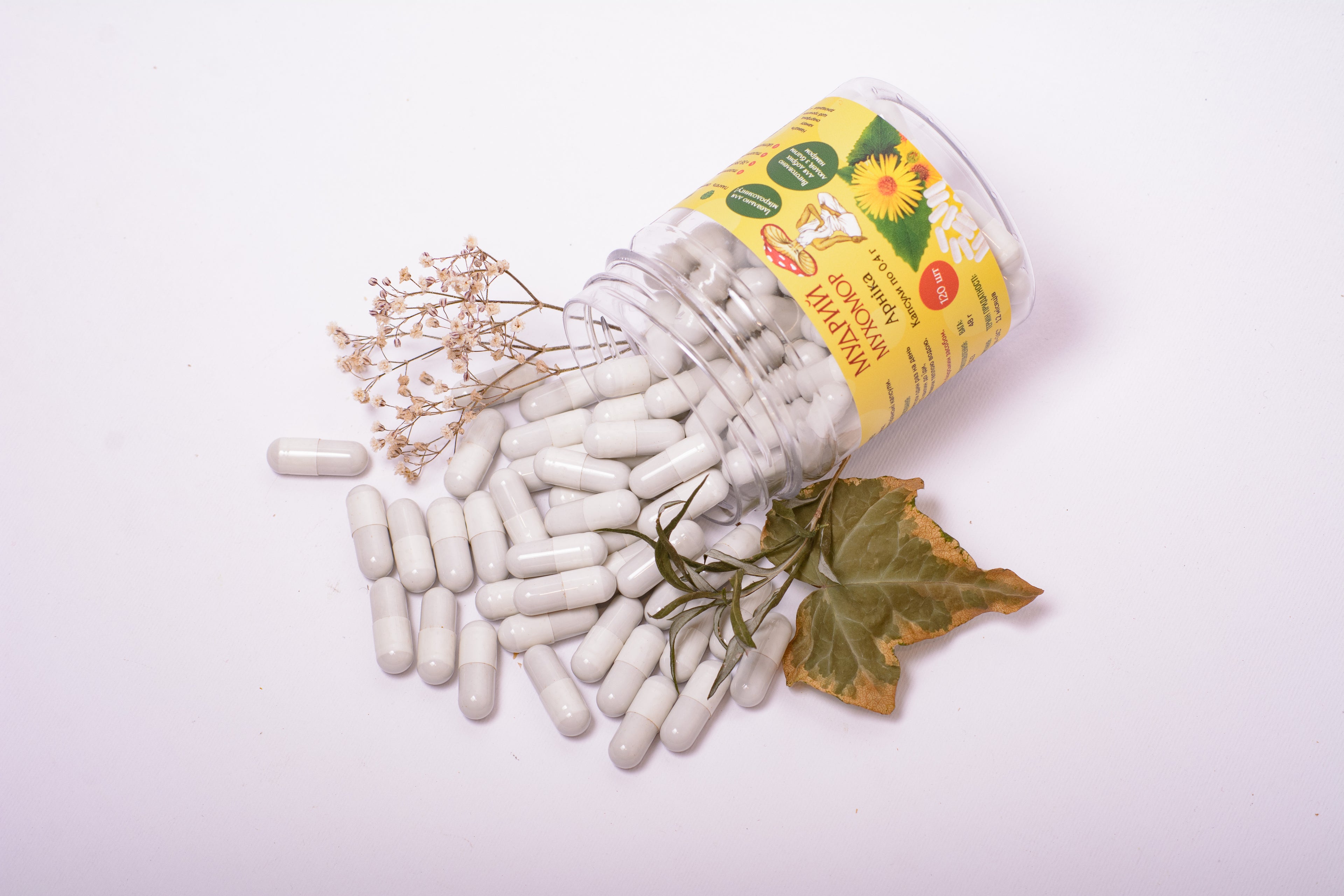 Квіти Арніки в капсулах по 0.4 г