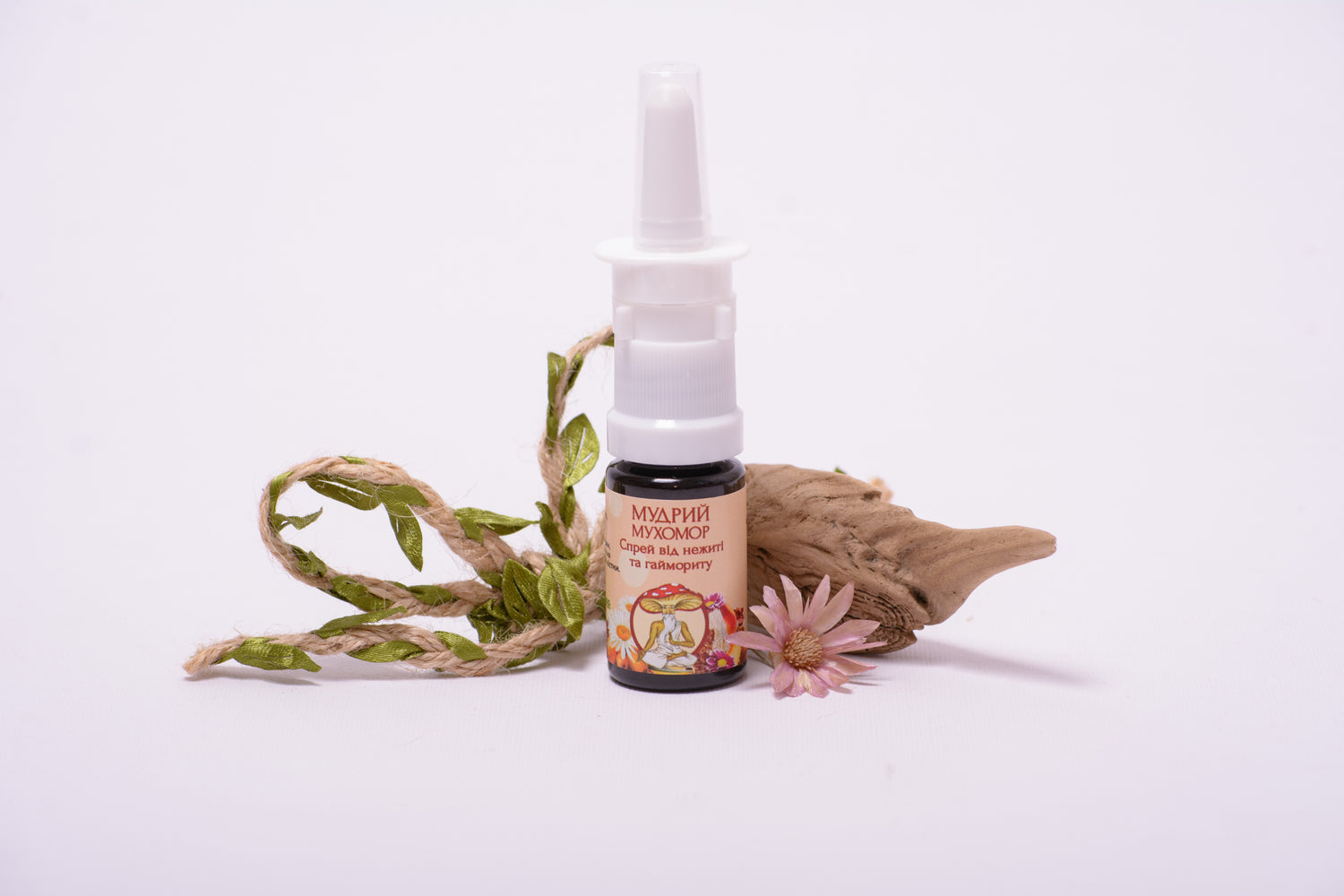 Спрей для носа від нежитю та гаймориту