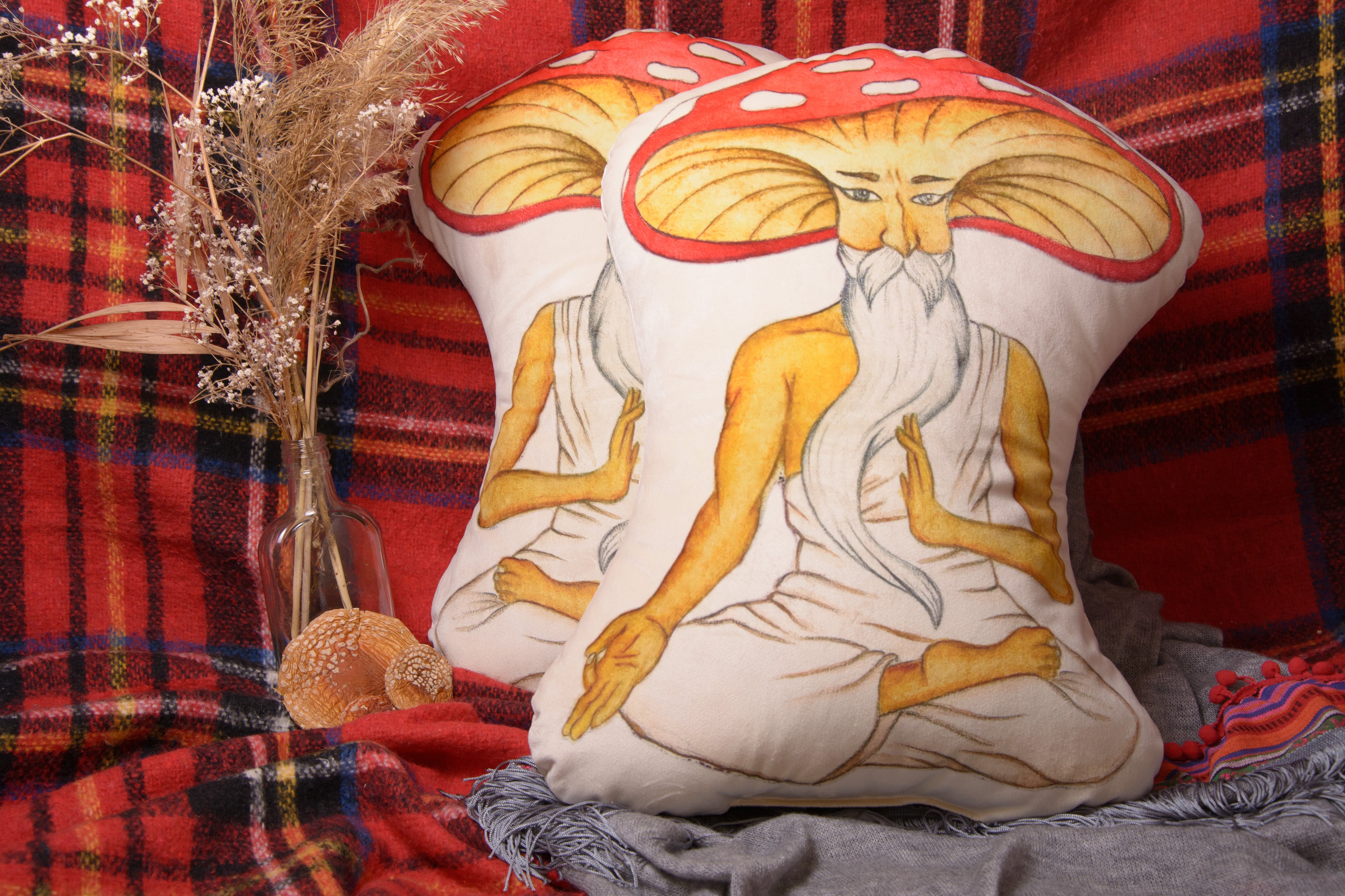 Подушка для відпочинку «Мудрий Мухомор»