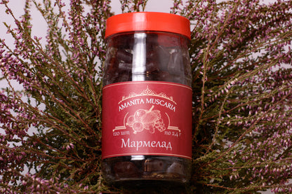 Мармелад із Мухомором червоним, зі смаком смородини