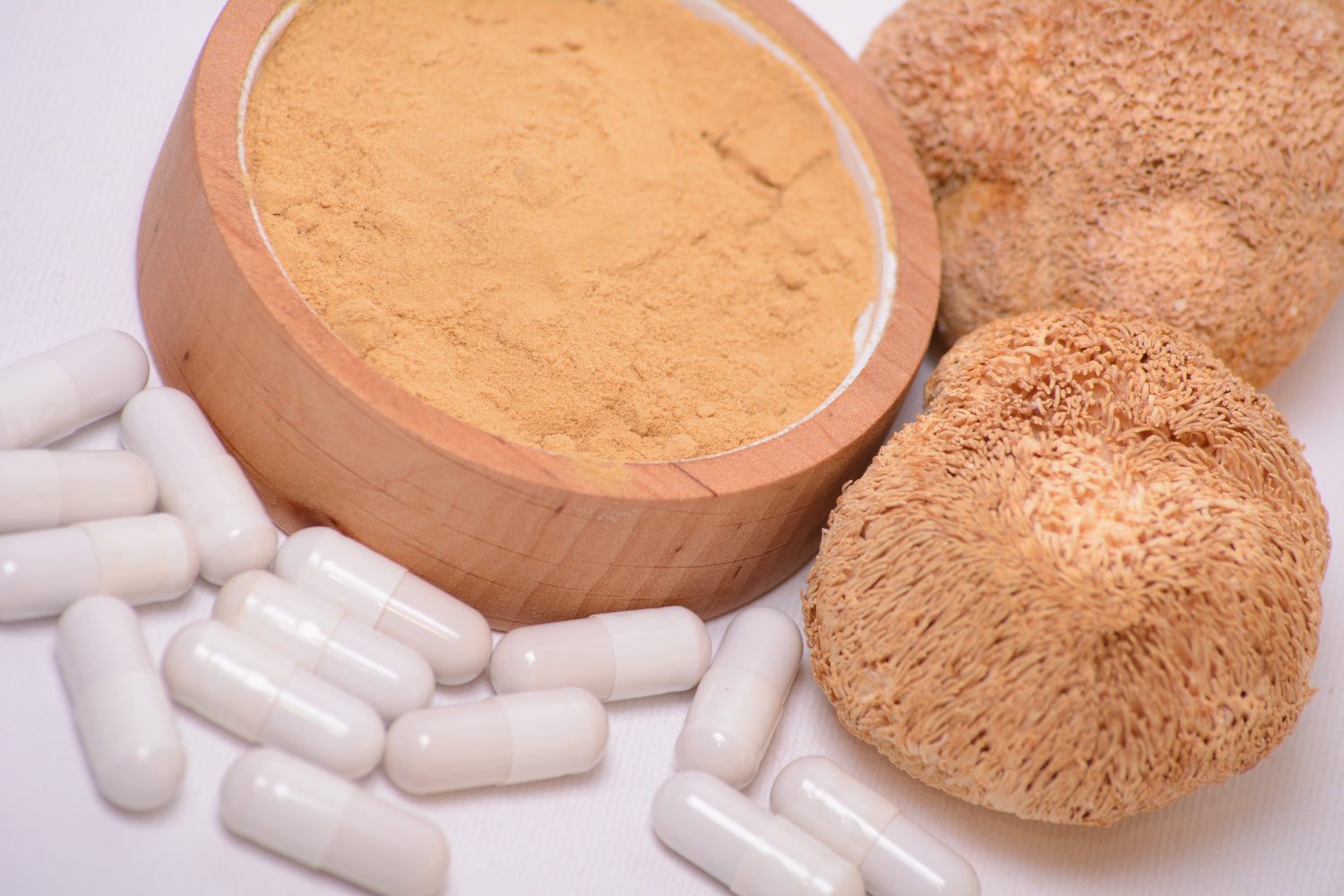 Екстракт Їжовика гребінчастого 10:1 у капсулах по 0.5 г