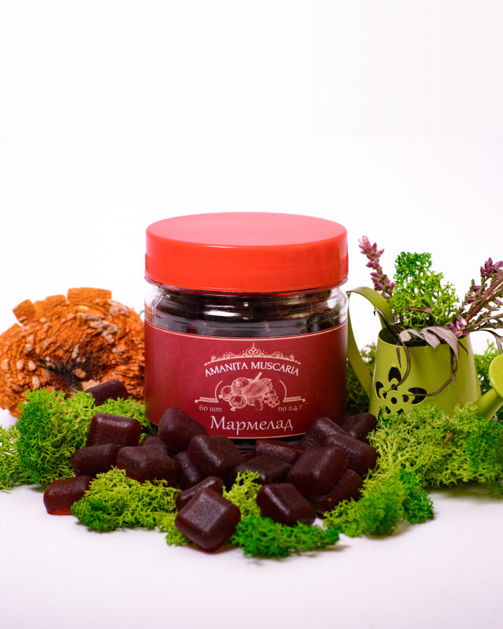 Мармелад із Мухомором червоним, зі смаком смородини