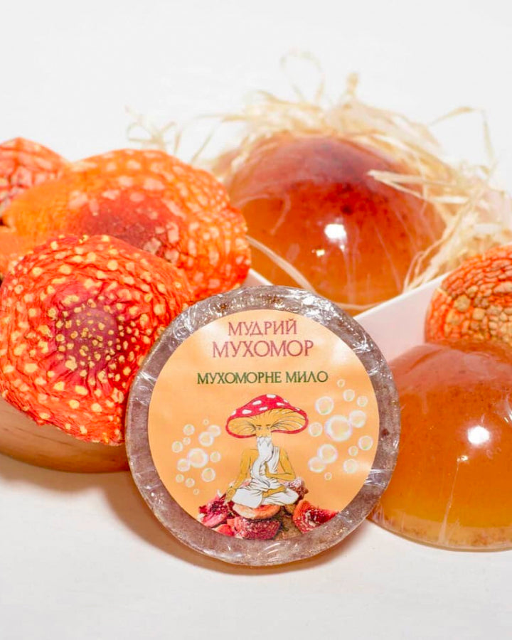 Мило гліцеринове з додаванням Мухомора