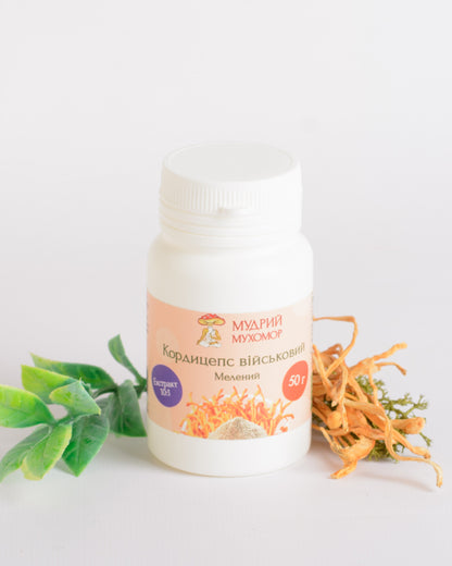 Екстракт Кордицепса військового 10:1 мелений