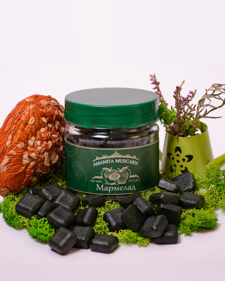 Мармелад із Мухомором червоним, зі смаком яблука