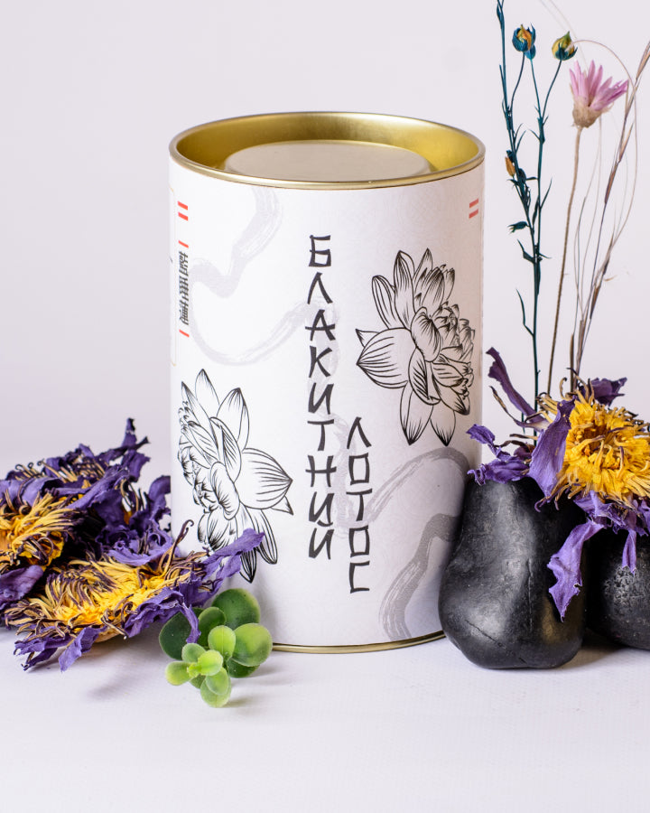 Блакитний лотос сушені суцвіття