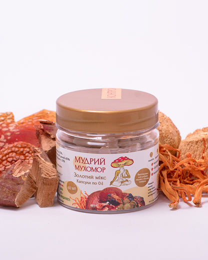 Золотий мікс в капсулах по 0.4 г