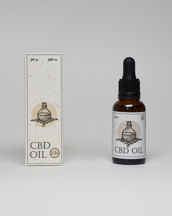 CBD олія 3.3% (КБД)