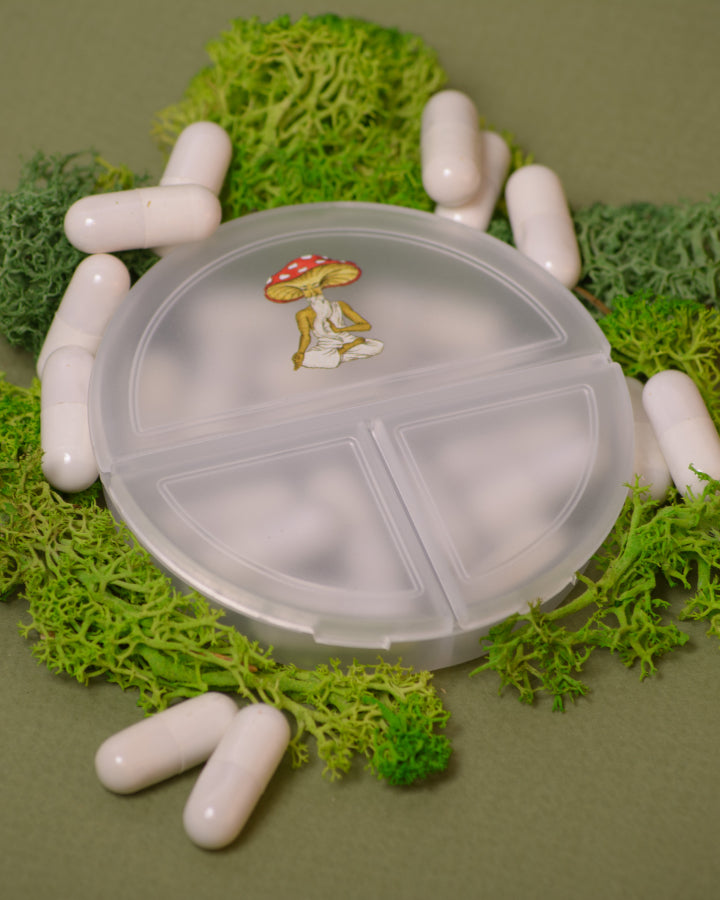 Таблетниця кишенькова «Мудрий мухомор»