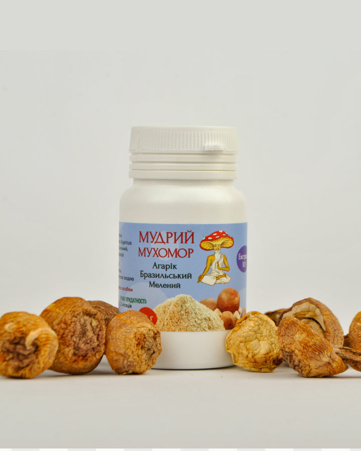 Екстракт Агаріка бразильського 10:1 мелений