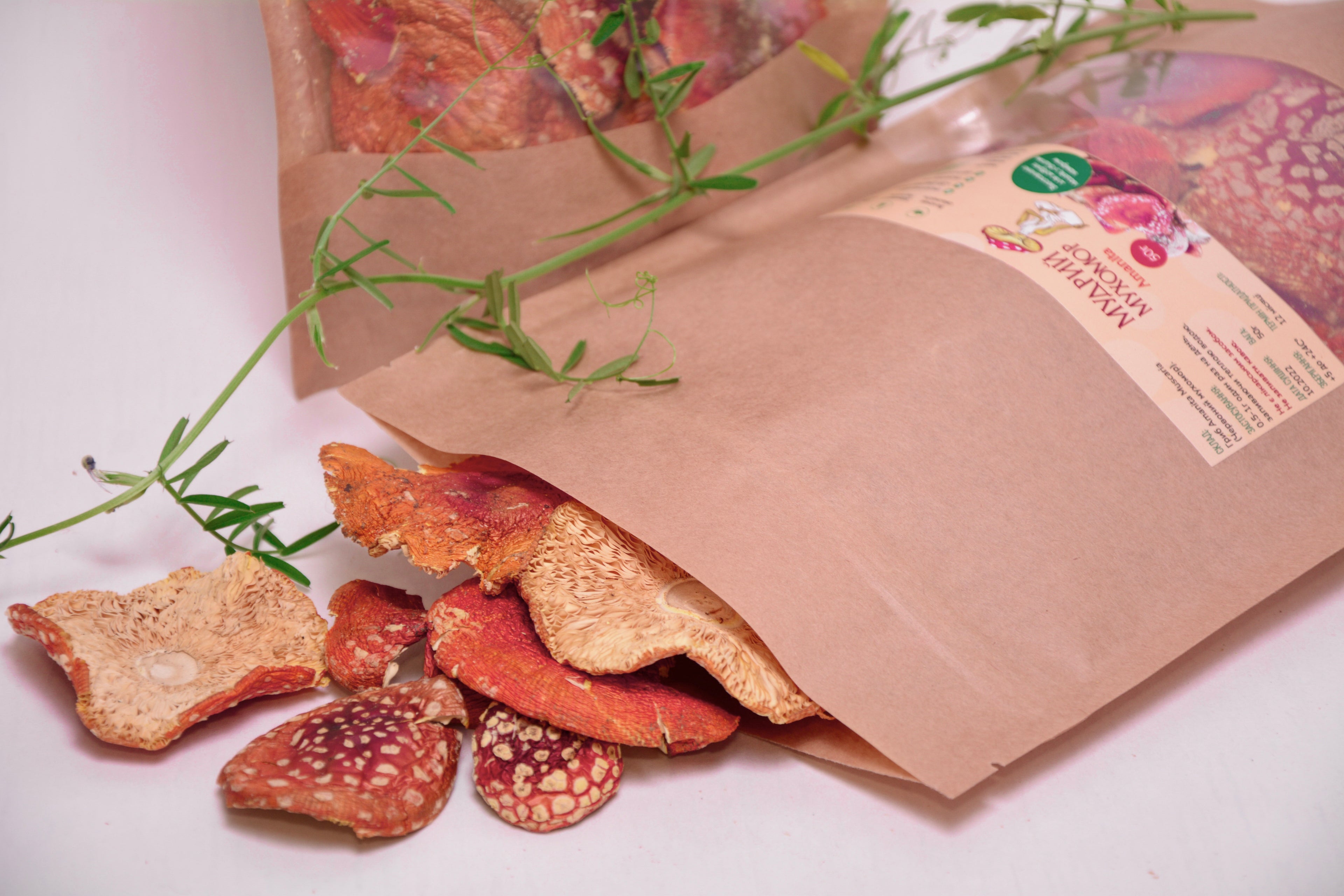 Мухомор червоний капелюшки, 100 г