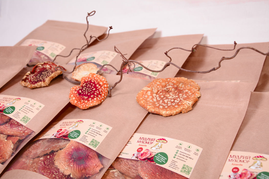 Мухомор червоний капелюшки, 500 г