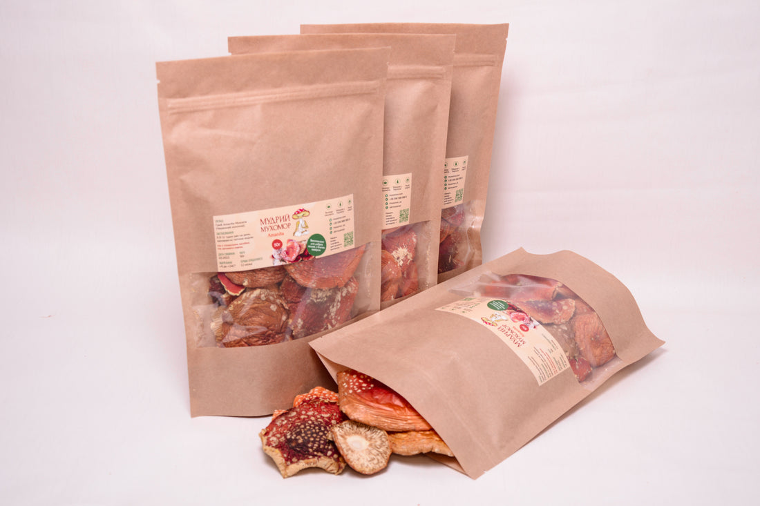 Мухомор червоний капелюшки, 200 г